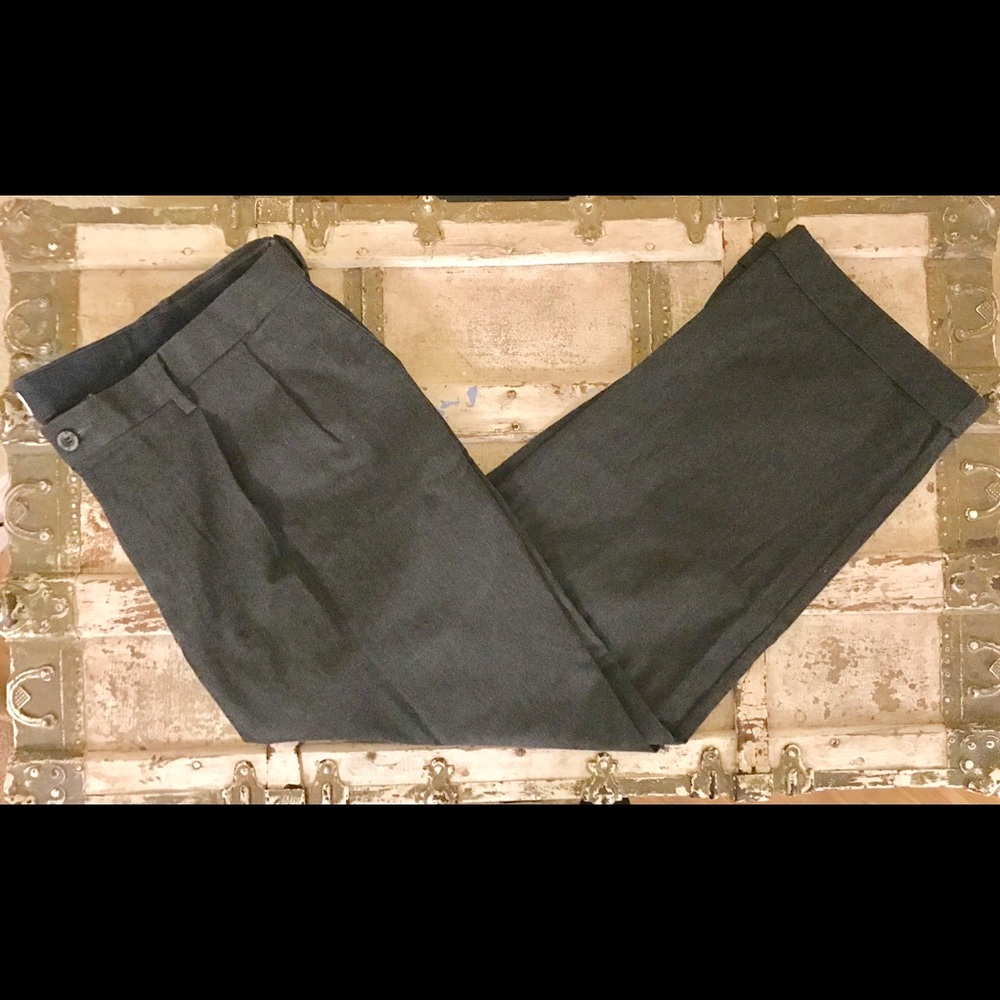 Dockers Women’s Relaxed Fit Charcoal Blue Trousers